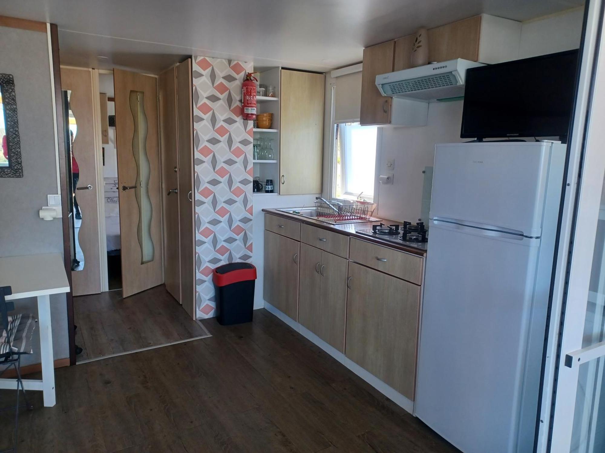 Mobil-Home Vue Ocean/400 M De La Plage A Saint Jean De Luz Bagian luar foto